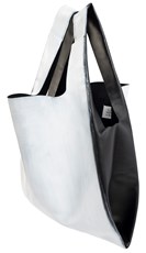 Maison Margiela Bianchetto Painted Leather Tote Bag 200589